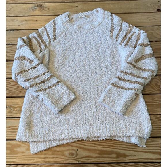 Mystree Sweater Size Large Women’s Cream Pullover - Picture 1 of 7